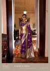Karnival Gold By Rajtex Silk Two Tone Hnadloom Weaving Silk Saree Wholesale Online